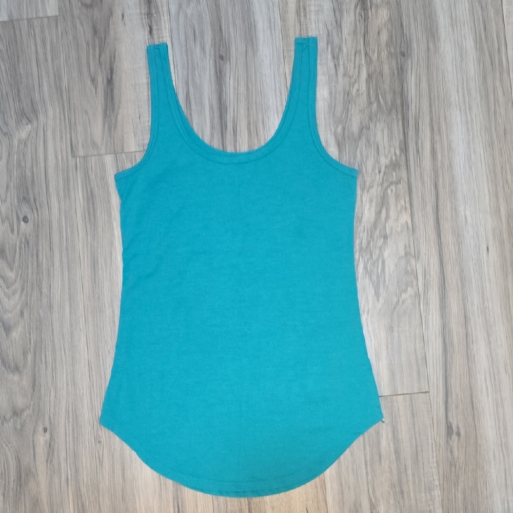 SO Turquoise Tank Top - M
